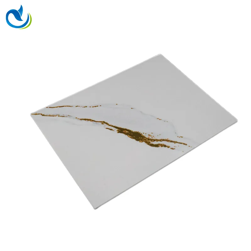 Byggemateriale PVC Vægpaneler 3D Printet TV Baggrund